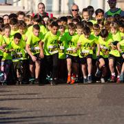 Children starting the last youth race in 2019