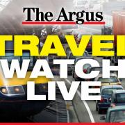 Live: Car crashes into roundabout on A259 - latest travel