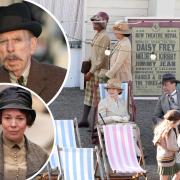 Timothy Spall and Olivia Colman have been spotted filming across Sussex for the upcoming film Wicked Little Letters: credit - Sussex News and Pictures