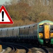 Engineering works will affect rail services in October and November.