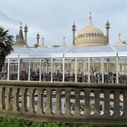 The Royal Pavilion ice rink has reopened for the first time this winter