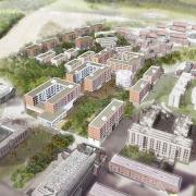 The new West Slope development would provide around 1,900 new beds to the university's campus, but students claim that it will 'price out' some students