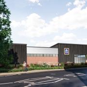 A brand new purpose-built Aldi supermarket for Horsham town centre has been narrowly approved.