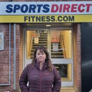 Lee Piarroux, 50, stood outside Sports Direct Fitness in Hove