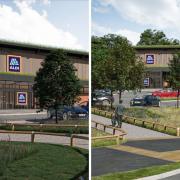 Aldi have revealed new plans for a supermarket in Hove