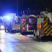 Firefighters at a previous blaze in East Sussex