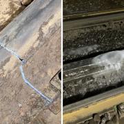 A broken rail and ice on a conductor rail in the Balcombe tunnel have caused delays for rail commuters