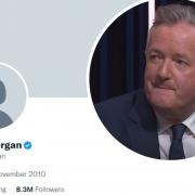 Piers Morgan's Twitter account appears to have been wiped after a hack