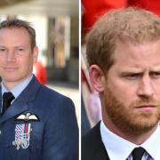 Fl Lt Marc Heal has slammed Prince Harry