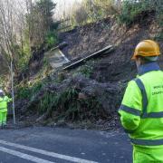 Part of the A29 will reopen following a landslide in December last year