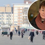 Caroline Lucas has slammed the government after dozens of children were kidnapped from a hotel in Hove