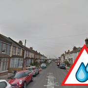 Bulverhythe road homes have been flooded with sewage