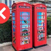 Phone boxes dotted across Brighton failed to sell at auction