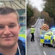 Finlay Pitt, 20, died at the scene