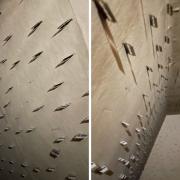 Woman discovers rows of sharp razors all over the walls of Glasgow hotel room