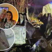 Anne Rance and Lucy Wyles were involved in a horror car crash