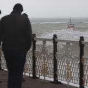 A lifeboat has been called to Brighton beach