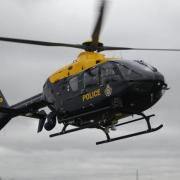 The police helicopter was over the Withdean area