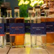 Goldstone Rum bottles