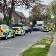 Emergency incident in The Drive, Shoreham