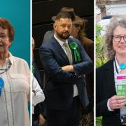 Dawn Barnett, Phelim Mac Cafferty and Siriol Hugh-Jones were among those to lose their seats in the election