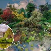 New art isntallation Planet Wakehurst wraps around the garden's Elizabeth Mansion
