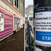 The artists have been dubbed 'Brighton's Banksy'