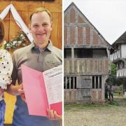 Victoria Andrews and Daniel Handley will get married at the Weald and Downland Museum
