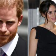 The Duke and Duchess of Sussex, Prince Harry, left, and Meghan Markle, right, have been dropped from their podcast deal with Spotify