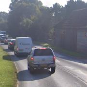 A272 in Cowfold
