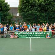 Badgers Tennis Club has been 'saved' according to the club's chair