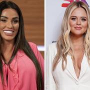 Katie Price has taken a swipe at Emily Atack in an ongoing feud