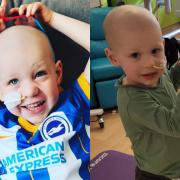 Teddy Lichten, from Hassocks, was diagnosed with high-risk neuroblastoma