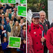 Campaigners for the Greens and Labour have hit the streets of Brighton Pavilion ahead of the general election