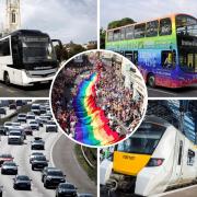 The Argus has found four options to get to Pride due to train disruption