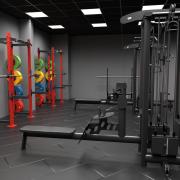 3D renders of Hybrid Fitness in Hove