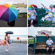 Pride's much loved parade still went ahead despite the torrential rain and wind