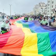 Brighton Pride saw numbers fall by 50 per cent this weekend