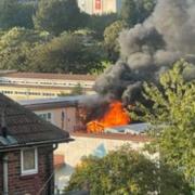 Fire erupts at Carden Primary School