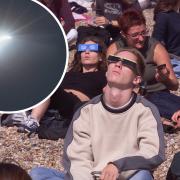 People across Brighton and Sussex were dazzled by the total eclipse in 1999