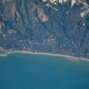 Brighton as seen from the International Space Station