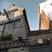 The Black Lion pub in The Lanes