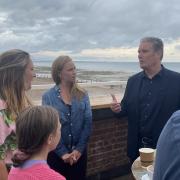Keir Starmer spoke to local residents on a visit to Sussex earlier this week