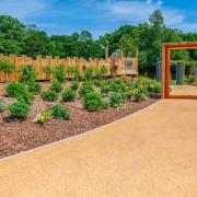 The new sensory garden is bringing joy to children at the hospice
