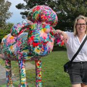 Bloom has returned to the Shaun by the Sea art trail following repairs