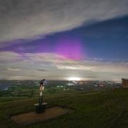 A stargazer spotted the celestial spectacle at Devil's Dyke in Brighton