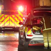 Firefighters tackle late night blaze