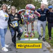 Fatboy Slim has met a number of people as he has set off on his trip around the Shaun the Sheep sculptures