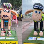 Ten Shaun the Sheep sculptures have been vandalised in recent weeks