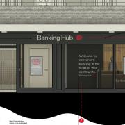 Plans for the new banking hub in Shoreham